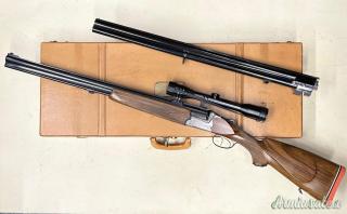 GAMBA 596 EAGLE CAL.12 - 7x65 R + CANNE CAL 12