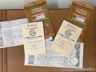 GAMBA 596 EAGLE CAL.12 - 7x65 R + CANNE CAL 12