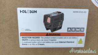 Holosun AEMS-EVO-GR e AEMS-EVO-RD