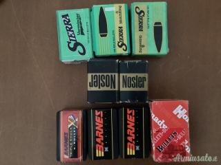 VENDO palle cal.6 mm/ .243 varie