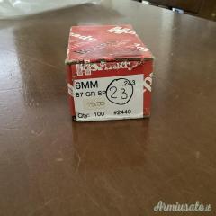 VENDO palle cal.6 mm/ .243 varie