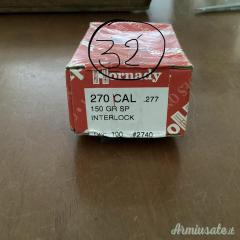 VENDO palle cal. 270