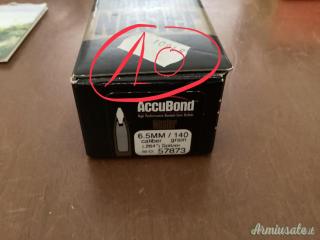 VENDO palle calibro 6,5 mm / 264 dia