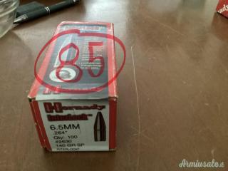 VENDO palle calibro 6,5 mm / 264 dia
