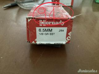 VENDO palle calibro 6,5 mm / 264 dia