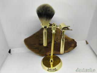 set da barba  con  bossoli 338 lapua
