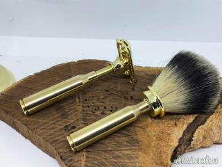 set da barba  con  bossoli 338 lapua