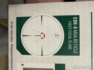 Vortex strike eagle 1-8×24 FFP