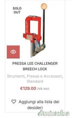 pressa Lee challenger breech lock