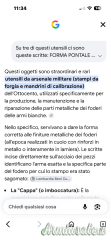 UTENSILI ARSENALE MILITARE