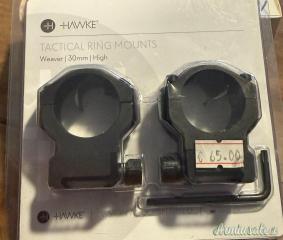 Anelli 30mm AWKE, come nuovi