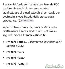 Calcio Franchi 500/ 520