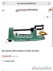 Bilancia Meccanica RCBS M1000 - nuova mai usata