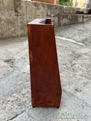 Rastrelliera portafucili artigianale in legno
