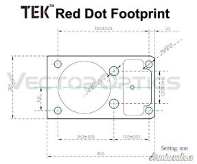 VENDUTO Red dot  Vector Optics - Frenzy 1x20x28 3 moa