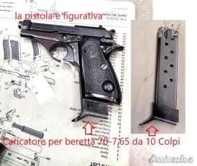 per Beretta mod.70 cal.7,65 Br da 10 colpi