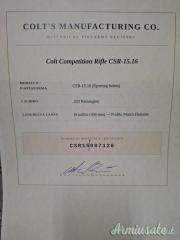 Colt Competition Rifle CSR-15.16 .223 Remington