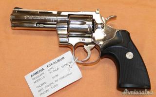 Colt Python Nickel Cal.357M Sportiva
