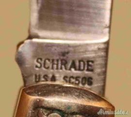 AFFARE Coltellino Scharade Scrimshaw Usa vintage