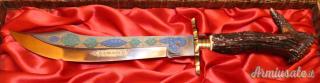 Coltello Indiana Maniago Damasco