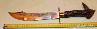 Coltello Indiana Maniago Damasco