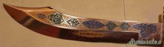 Coltello Indiana Maniago Damasco
