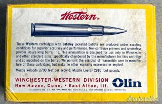 Scatole complete di cartucce Remington e Western Cal. 30-06