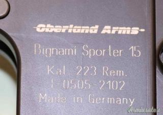 Carabina Oberland Sporter 15 Cal.223R