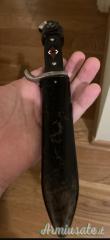 WW2 Coltello HITLERJUGEND TRANSIZIONALE Germania 1938 con MOTTO (!!!) 100% ORIGINALE INTOCCATO