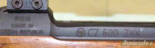 Carabina CZ 600 Cal.6,5x55 con Ottica