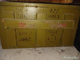 Cassa legno sovietica per trasporto fucili Mosin Nagant