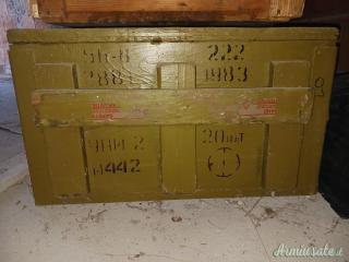 Cassa legno sovietica per trasporto fucili Mosin Nagant