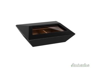 Humidor Supreme UMIDIFICATORE ARIA GLASSTOP BLACK Medium HS-720BLK