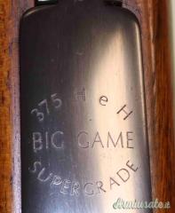 Winchester Super Grade 375HH con Ottica