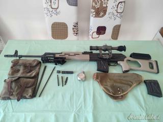 Dragunov rumeno PSL FPK 7.62 x 54R  |  7.62 Russian