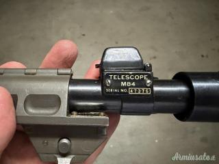 Ottica Militare US M84 Telescope - Per M1D Garand / Springﬁeld M1903 - Serial #47375