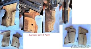 per SIG P 210 Semianatomiche
