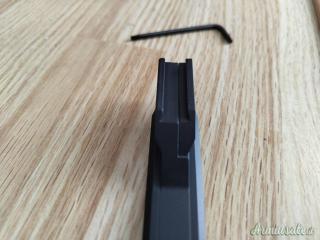 Slitta da dovetail 11mm a picatinny