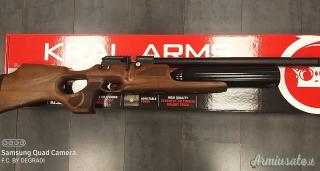 CARABINA KRAL ARMS MEGA PUNCHER WOOD PCP CAL. 5.5MM 5.5