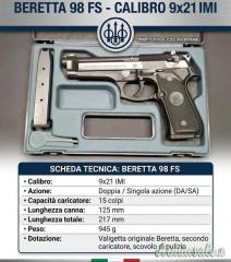 Beretta 98FS 9x21mm IMI