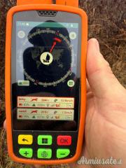 Nuovissimo sistema Eseek GPS (trasmettitore + collare)