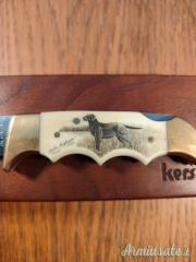 Coltello vintage Kershaw 1040 Scrimshaw