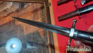 Testone m23, pugnale  del fascio  mvsn, pugnale