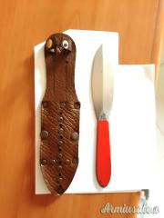 Coltello da lancio/coltello da caccia vintage Hubertus Solingen