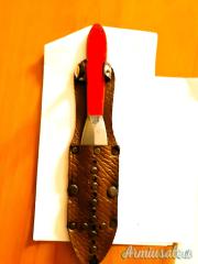 Coltello da lancio/coltello da caccia vintage Hubertus Solingen