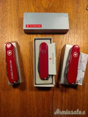 Lotto 3 coltellini svizzeri Victorinox spartan