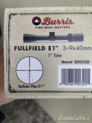 Ottica Burris Fullfield E1 3-9x40mm