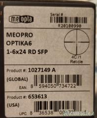 Meopta  1-6x24 Optika6 illuminata
