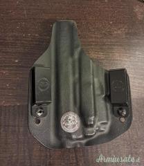 Fondina Falco Holster Glock 45 con torcia pl2 mini Valkyrie