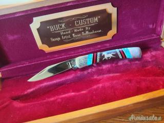 coltello Buck 704 Custom Dave Yellowhorse
